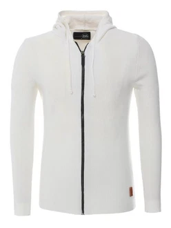 Tazzio Strickjacke Cardigan mit Kapuze D406