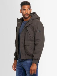 Alessandro Salvarini Winterjacke ASCaldo Khaki/Dunkelgrün/Hellblau