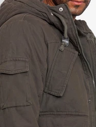 Alessandro Salvarini Winterjacke ASCaldo Khaki/Dunkelgrün/Hellblau