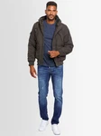 Alessandro Salvarini Winterjacke ASCaldo Khaki/Dunkelgrün/Hellblau