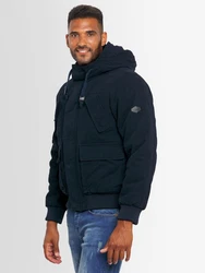 Alessandro Salvarini Winterjacke ASCaldo Dunkelblau/Schwarz/Blau