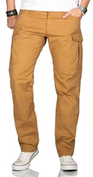 Alessandro Salvarini Cargohose Herren Designer Stretch Chino AS032 AS032