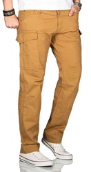 Alessandro Salvarini Cargohose Herren Designer Stretch Chino AS032 AS032