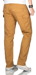 Alessandro Salvarini Cargohose Herren Designer Stretch Chino AS032 AS032
