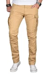 Alessandro Salvarini Cargohose Herren Designer Stretch Chino AS032 AS032