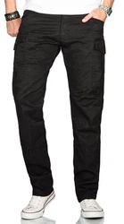 Alessandro Salvarini Cargohose Herren Designer Stretch Chino AS032 AS032
