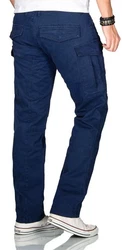 Alessandro Salvarini Cargohose Herren Designer Stretch Chino AS032 AS032