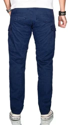 Alessandro Salvarini Cargohose Herren Designer Stretch Chino AS032 AS032