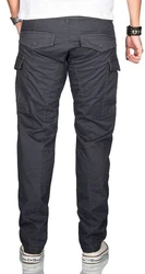 Alessandro Salvarini Cargohose Herren Designer Stretch Chino AS032 AS032