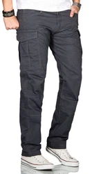 Alessandro Salvarini Cargohose Herren Designer Stretch Chino AS032 AS032