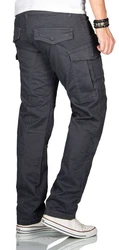 Alessandro Salvarini Cargohose Herren Designer Stretch Chino AS032 AS032