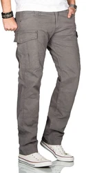 Alessandro Salvarini Cargohose Herren Designer Stretch Chino AS032 AS032