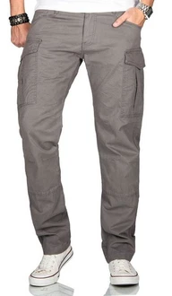 Alessandro Salvarini Cargohose Herren Designer Stretch Chino AS032 AS032