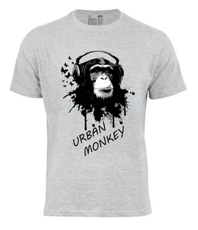 Urban Monkey Cotton Prime T-Shirt Grau/Hellgrau/Dunkelgrau Urban Monkey Cotton Prime T-Shirt Grau/Hellgrau/Dunkelgrau