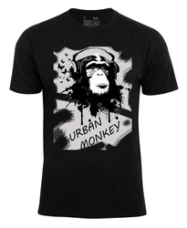 Urban Monkey Cotton Prime T-Shirt Schwarz/Dunkelgrau/Rot/Creme/Braun/Grau