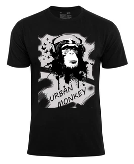 Urban Monkey Cotton Prime T-Shirt Schwarz/Dunkelgrau/Rot/Creme/Braun/Grau Urban Monkey Cotton Prime T-Shirt Schwarz/Dunkelgrau/Rot/Creme/Braun/Grau