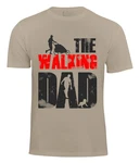 Cotton Prime T-Shirt THE WALKING DAD Khaki/Braun
