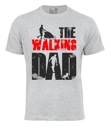 Cotton Prime T-Shirt THE WALKING DAD Dunkelgrau/Grau/Braun