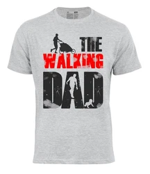 Cotton Prime T-Shirt THE WALKING DAD Dunkelgrau/Grau/Braun