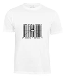 Cotton Prime T-Shirt Out of Order Barcode Print Weiß/Creme/Schwarz