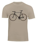 Cotton Prime T-Shirt Bike Khaki/Beige
