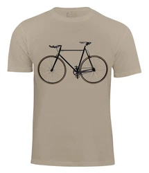 Cotton Prime T-Shirt Bike Khaki/Beige