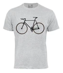 Cotton Prime T-Shirt Bike Grau