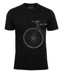 Cotton Prime T-Shirt Vorderrad Schwarz