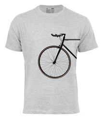 Cotton Prime T-Shirt Vorderrad Grau