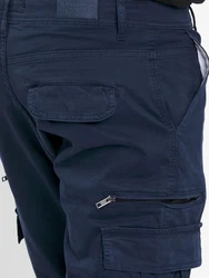 Alessandro Salvarini Cargohose ASGiacomi Schwarz/Dunkelblau
