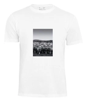 Cotton Prime T-Shirt Weiß/Dunkelblau/Schwarz