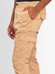 Alessandro Salvarini Cargohose ASGiacomi Khaki/Beige/Schwarz