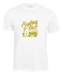 T-Shirt Urlaub Meer Ozean Surfing Time Print