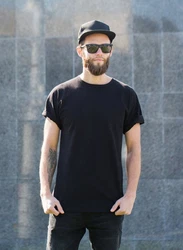 Cotton Prime T-Shirt O-Neck Tee Schwarz