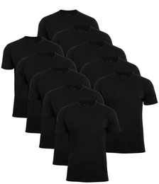 T-Shirt O-Neck - Tee (10-tlg) in trageangenehmer Baumwollqualitt