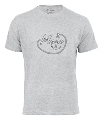 Cotton Prime T-Shirt Moin Grau/Mintgrün/Beige
