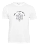 Wellenrauschen Cotton Prime T-Shirt Steuerrad-Print Weiß/Creme