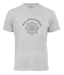 Wellenrauschen Cotton Prime T-Shirt Steuerrad-Print Grau/Dunkelgrau