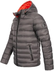 Alessandro Salvarini Steppjacke ASGenio Dunkelgrau/Grau