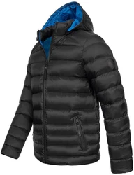 Alessandro Salvarini Steppjacke ASGenio Schwarz/Grau/Dunkelgrau