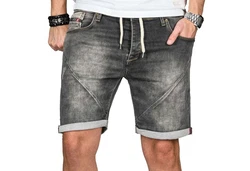 Alessandro Salvarini Shorts ASAbramo Dunkelgrau/Grau/Hellgrau