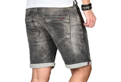 Alessandro Salvarini Shorts ASAbramo Dunkelgrau/Grau/Hellgrau