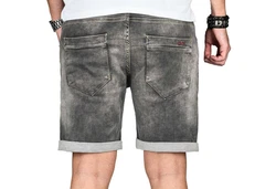 Alessandro Salvarini Shorts ASAbramo Dunkelgrau/Grau/Hellgrau