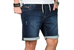 Alessandro Salvarini Shorts ASAbramo Hellblau/Dunkelblau/Blau