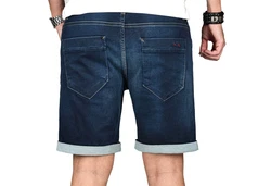Alessandro Salvarini Shorts ASAbramo Hellblau/Dunkelblau/Blau