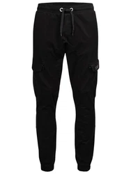 Alessandro Salvarini Cargohose ASComfi Schwarz/Khaki/Dunkelblau