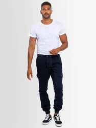 Alessandro Salvarini Cargohose ASComfi Dunkelblau/Blau