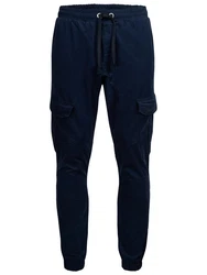 Alessandro Salvarini Cargohose ASComfi Dunkelblau/Blau