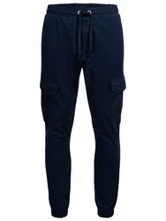 Alessandro Salvarini Cargohose ASComfi Dunkelblau/Blau