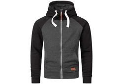 Alessandro Salvarini Sweatjacke ASRiomi Dunkelgrau/Grau